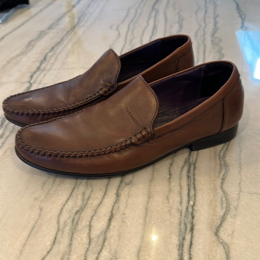 Ted Baker brown loafer size 10